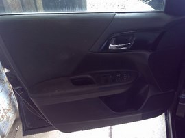 2016 HONDA ACCORD, BLACK,  LX. 2.4L, AT.   A25186